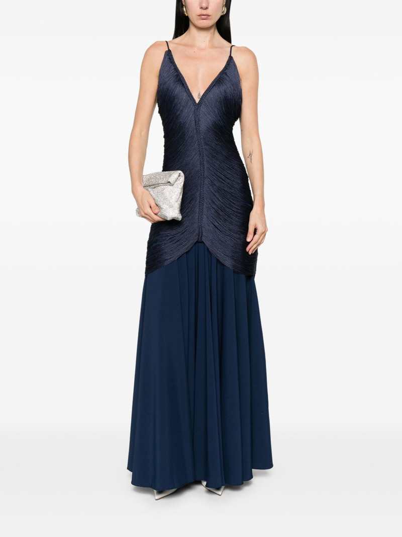 BLESS Nostalgia V-neck maxi dress outlook