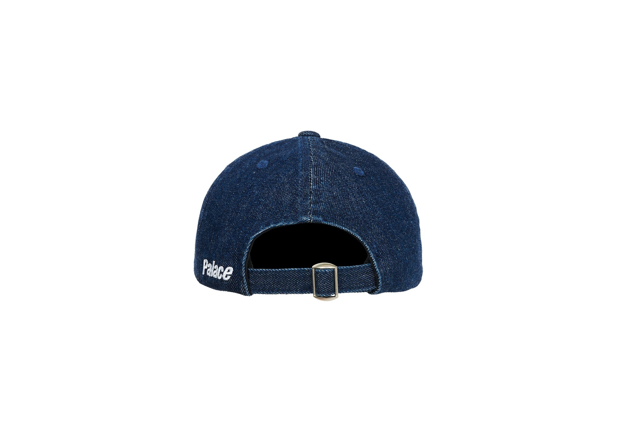 PALACE LOWERCASE WASHED DENIM 6-PANEL INDIGO | REVERSIBLE