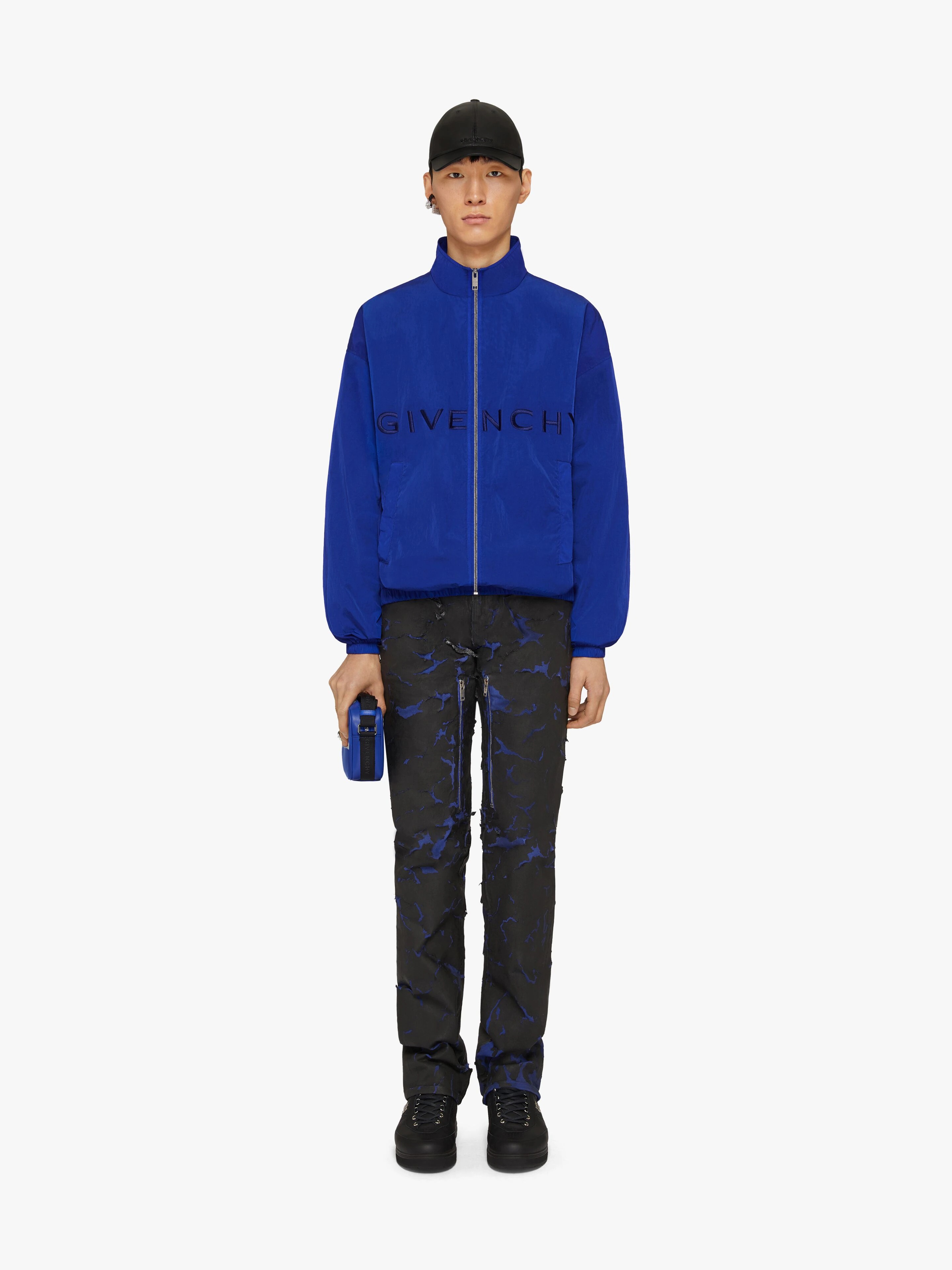 JOGGER VEST IN GIVENCHY 4G EMBROIDERED NYLON - 2