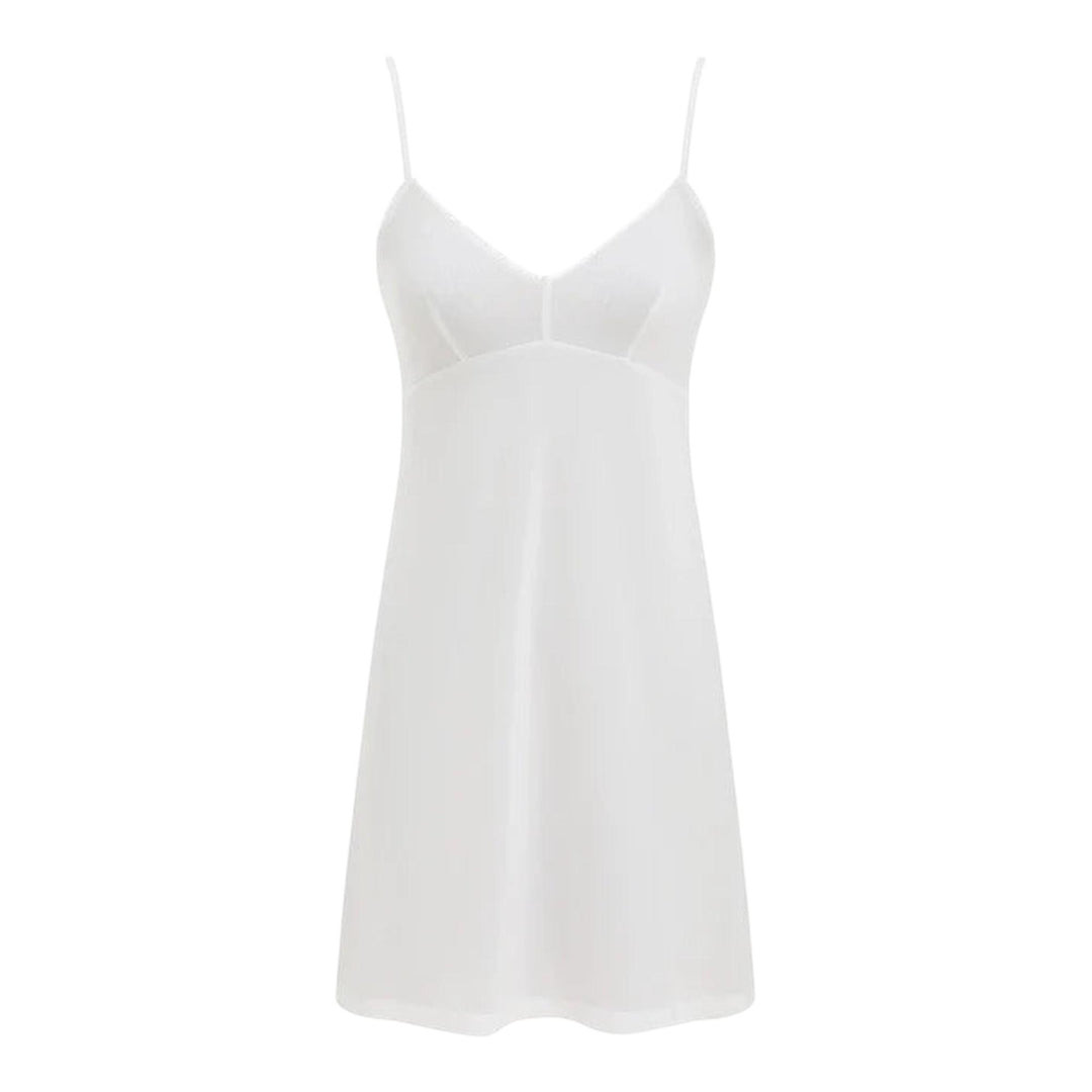 Lucky Lace Trim Mini Dress - 3