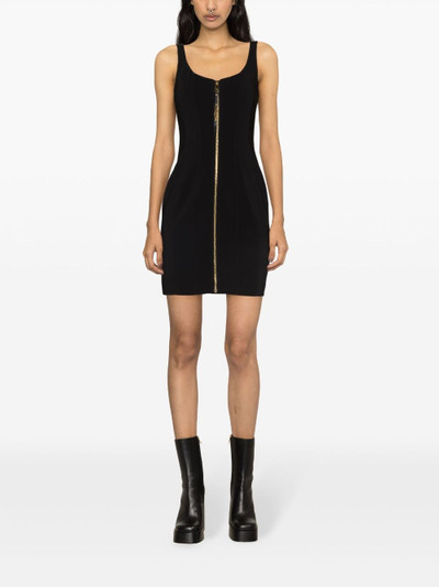 Moschino scoop-neck cady minidress outlook