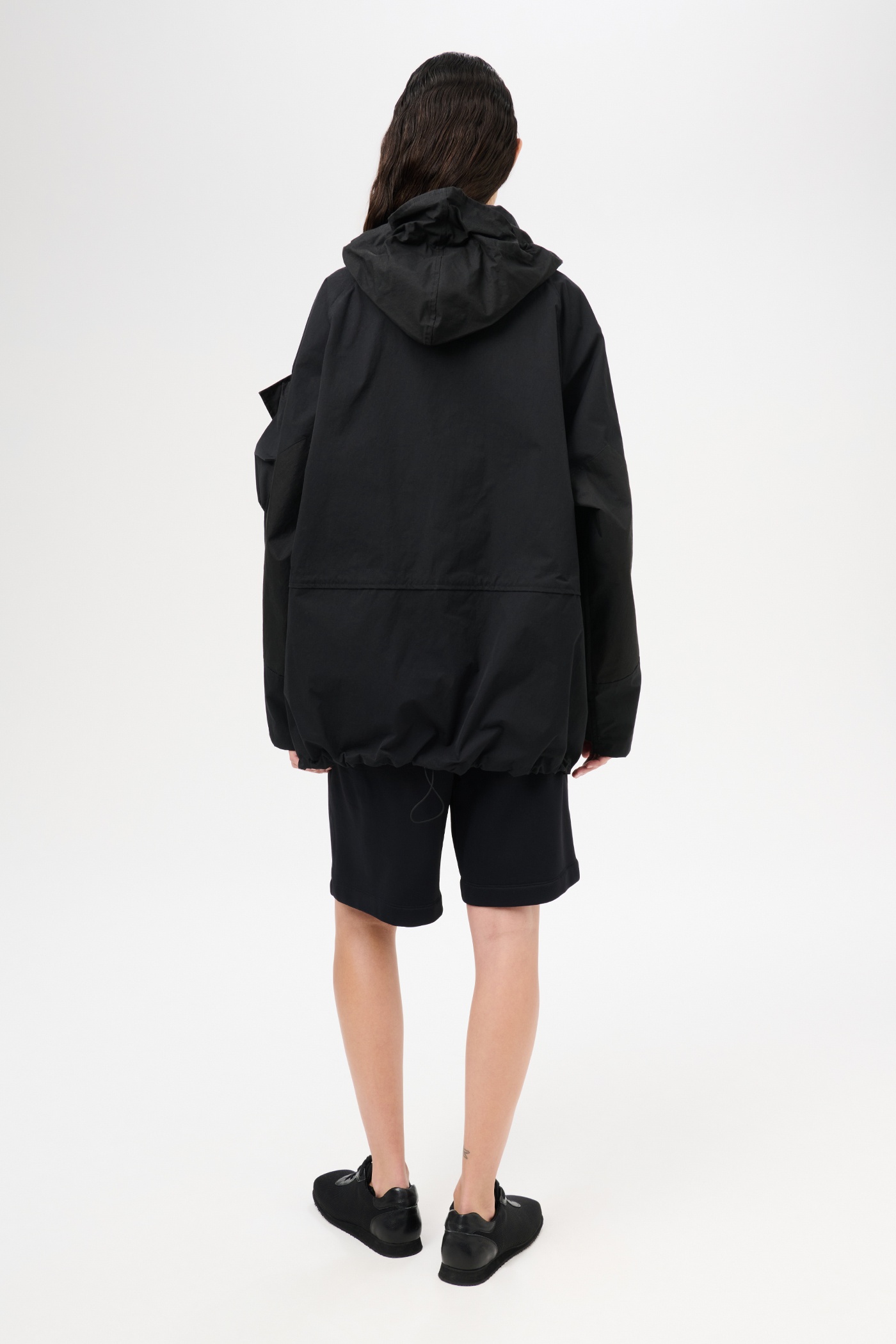Deck Jacket Static Black Papyrus Poly - 6