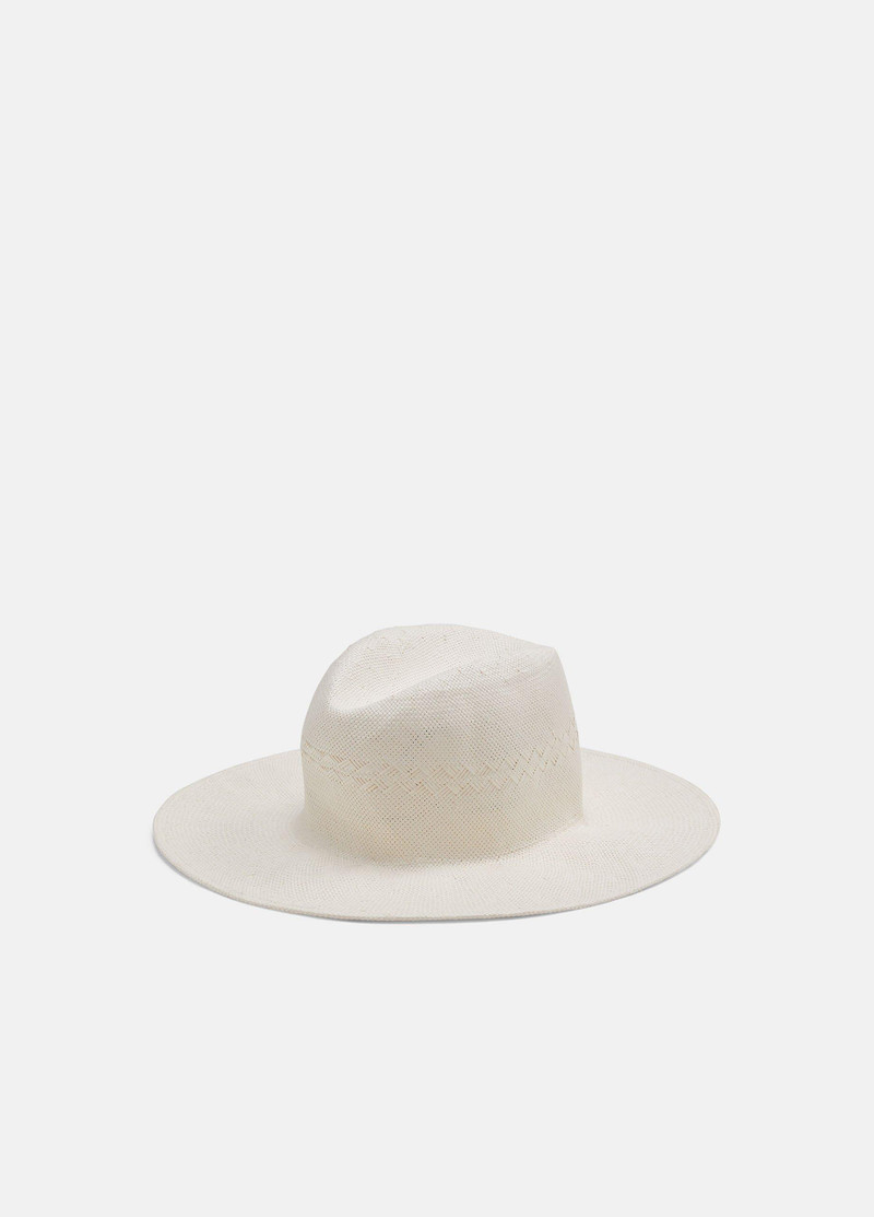 Packable Straw Fedora 1