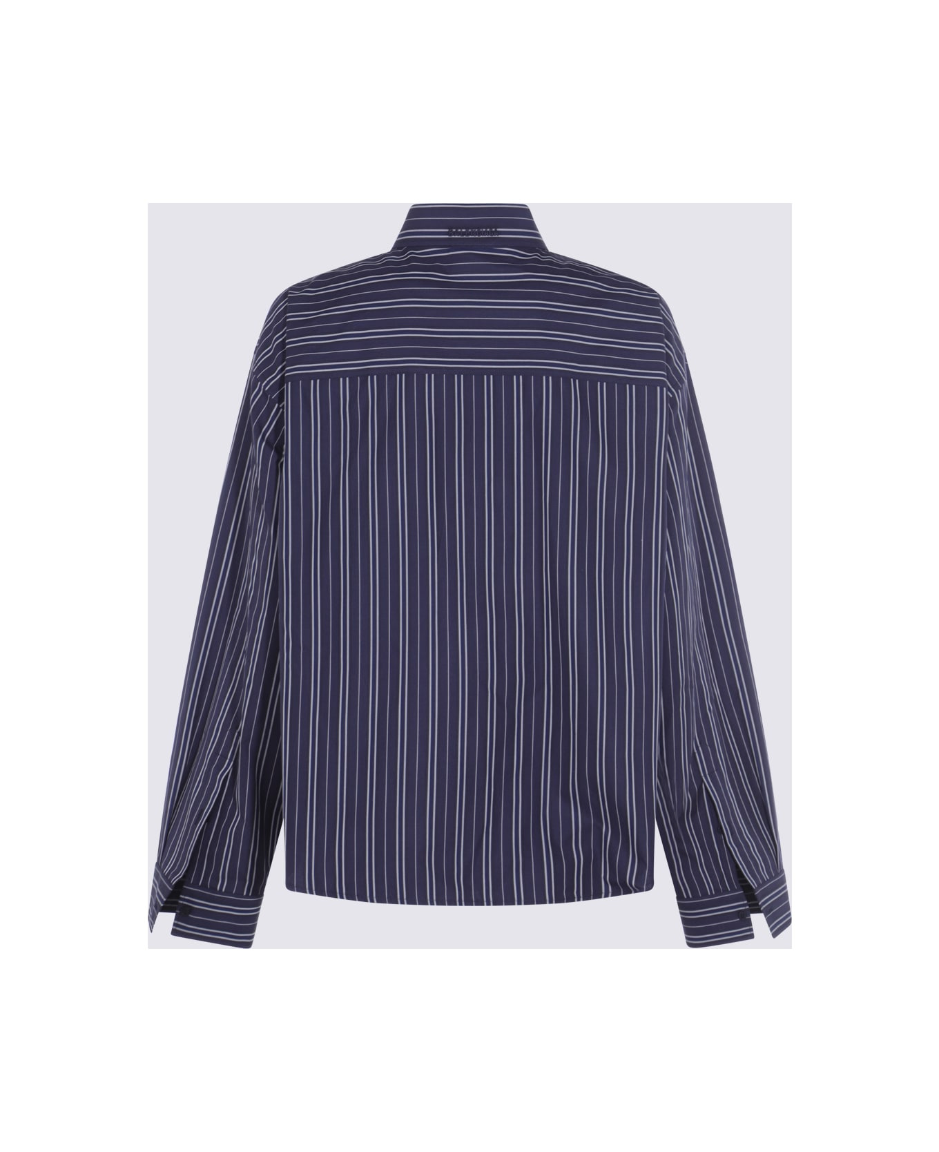 Navy Cotton Shirt - 2