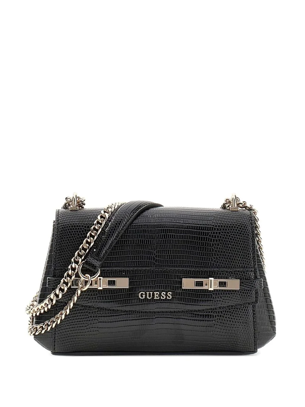 mini Melinda lizard-effect cross body bag - 1