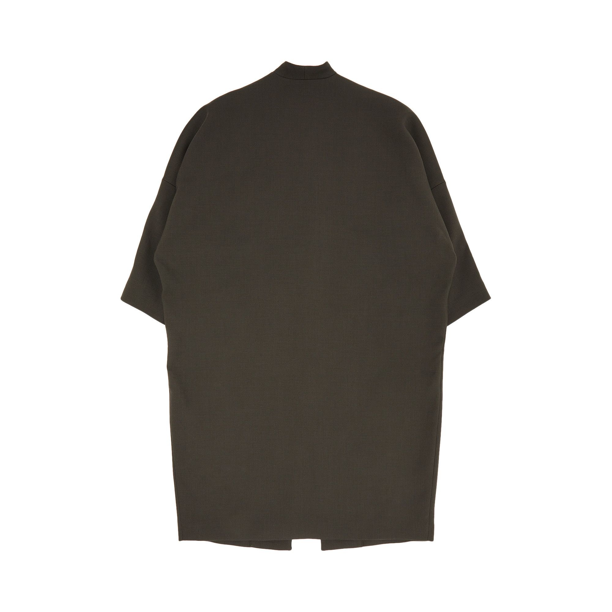 MM6 Maison Margiela Tecnho Wool Coat 'Khaki' - 2