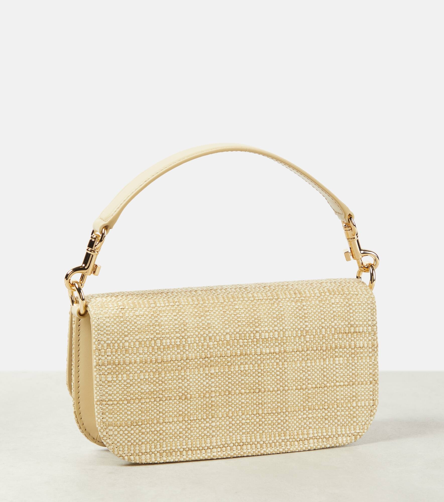 3.5 raffia shoulder bag - 4