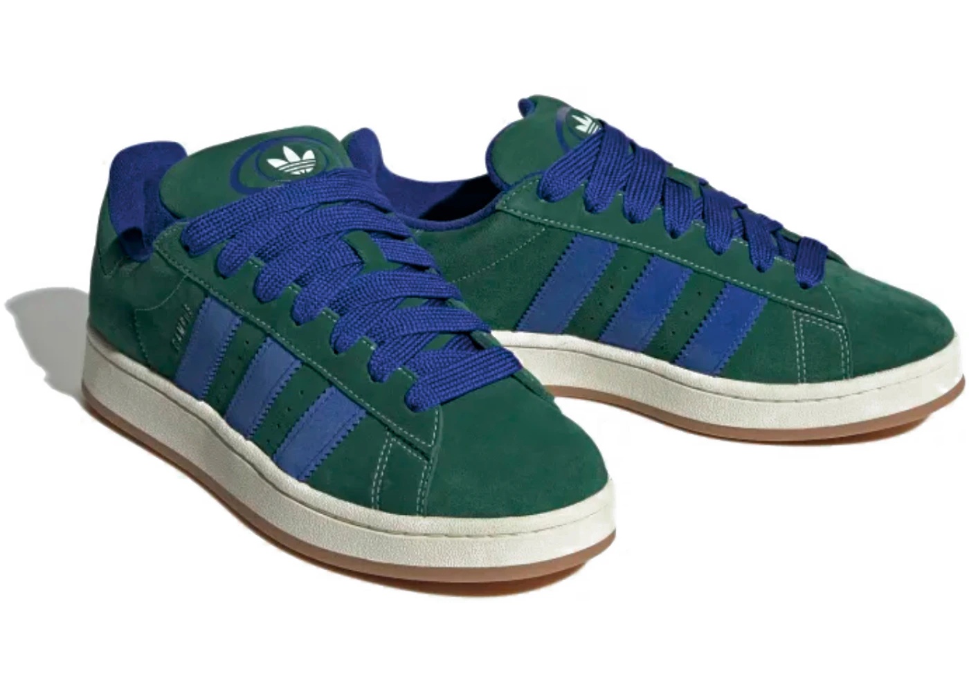 adidas Campus 00s Dark Green Semi Lucid Blue - 2