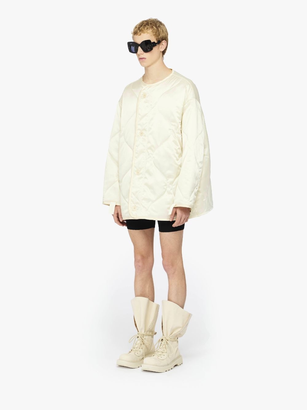 OVERSIZED QUILTED JACKET - 4