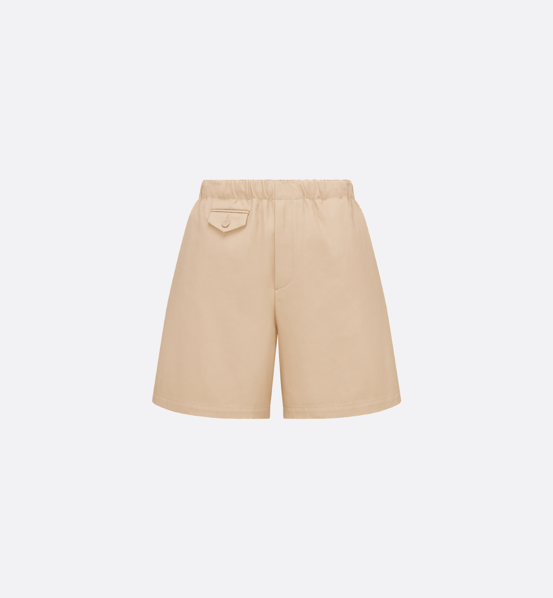 Bermuda Shorts with Elastic Waist - 1