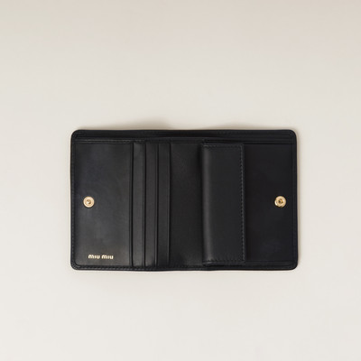 Miu Miu Small leather wallet outlook
