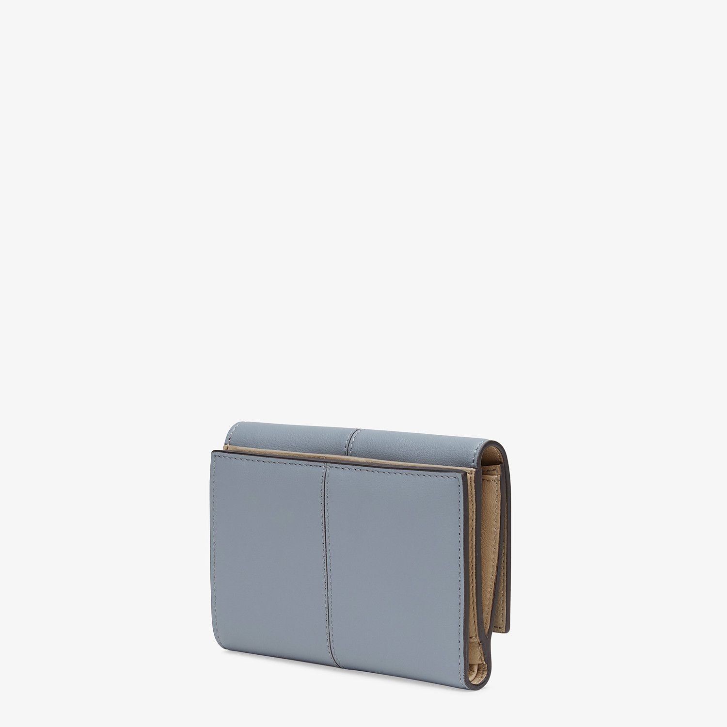 Gray leather cardholder - 2