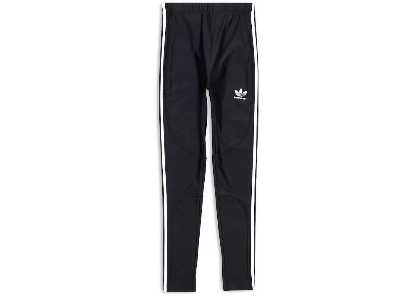 Balenciaga x adidas Women's Athletic Leggings Black White - 1
