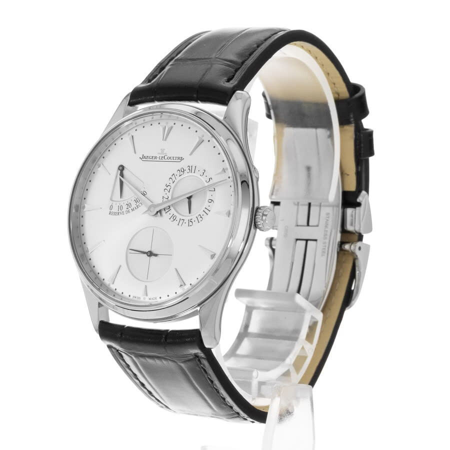 Pre-owned Jaeger-LeCoultre Master Ultra Thin Automatic Silver Dial Men's Watch Q1378420 - 4
