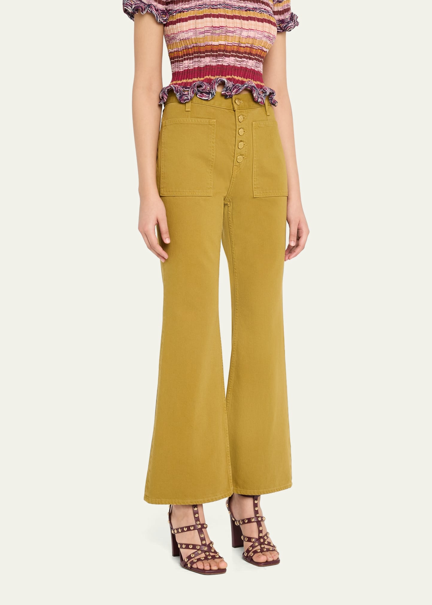 The Lou Button-Up Jeans - 4