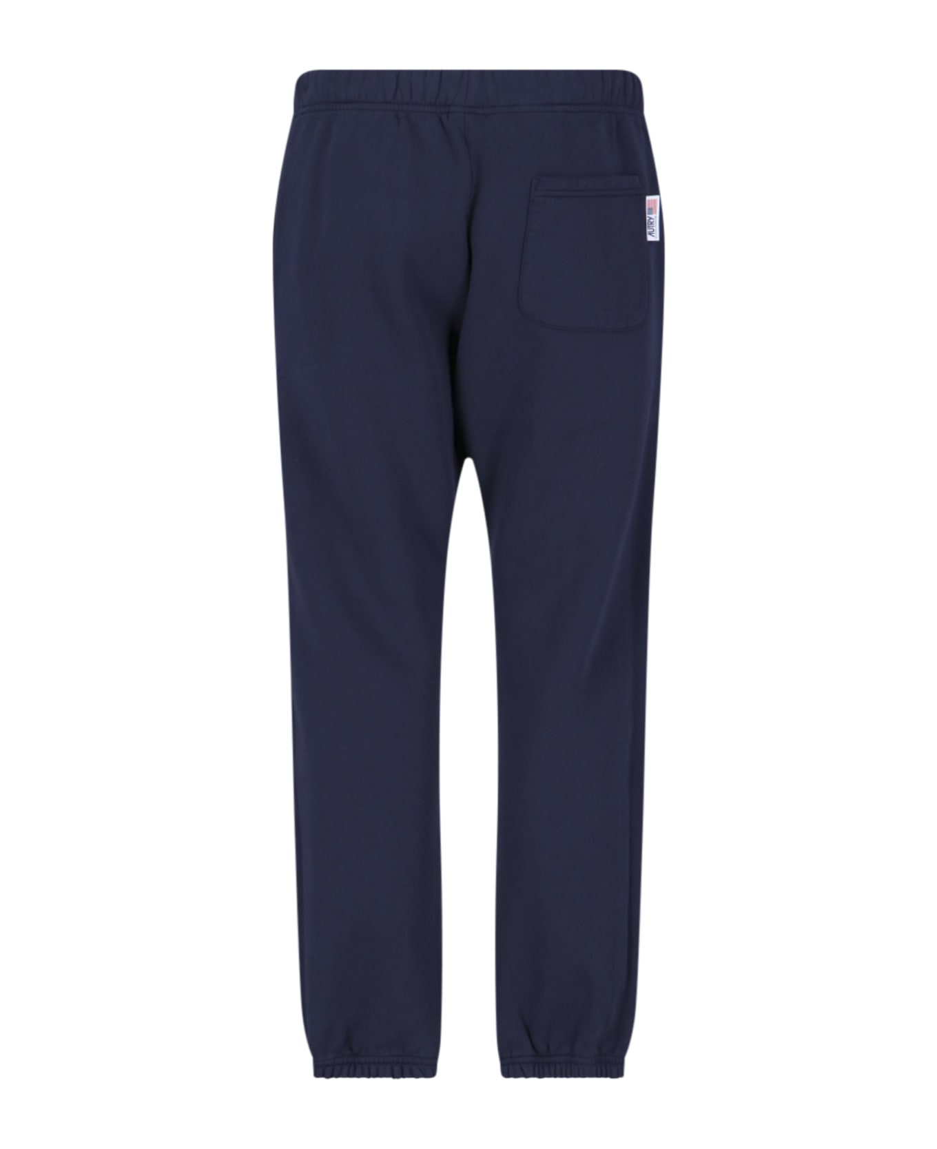 Drawstring Waist Logo Track Pants - 3