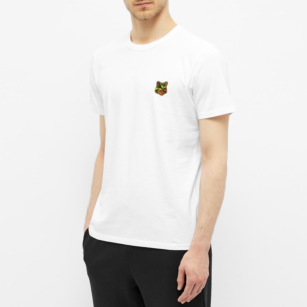 Maison Kitsuné Neon Fox Head Patch Tee - 3