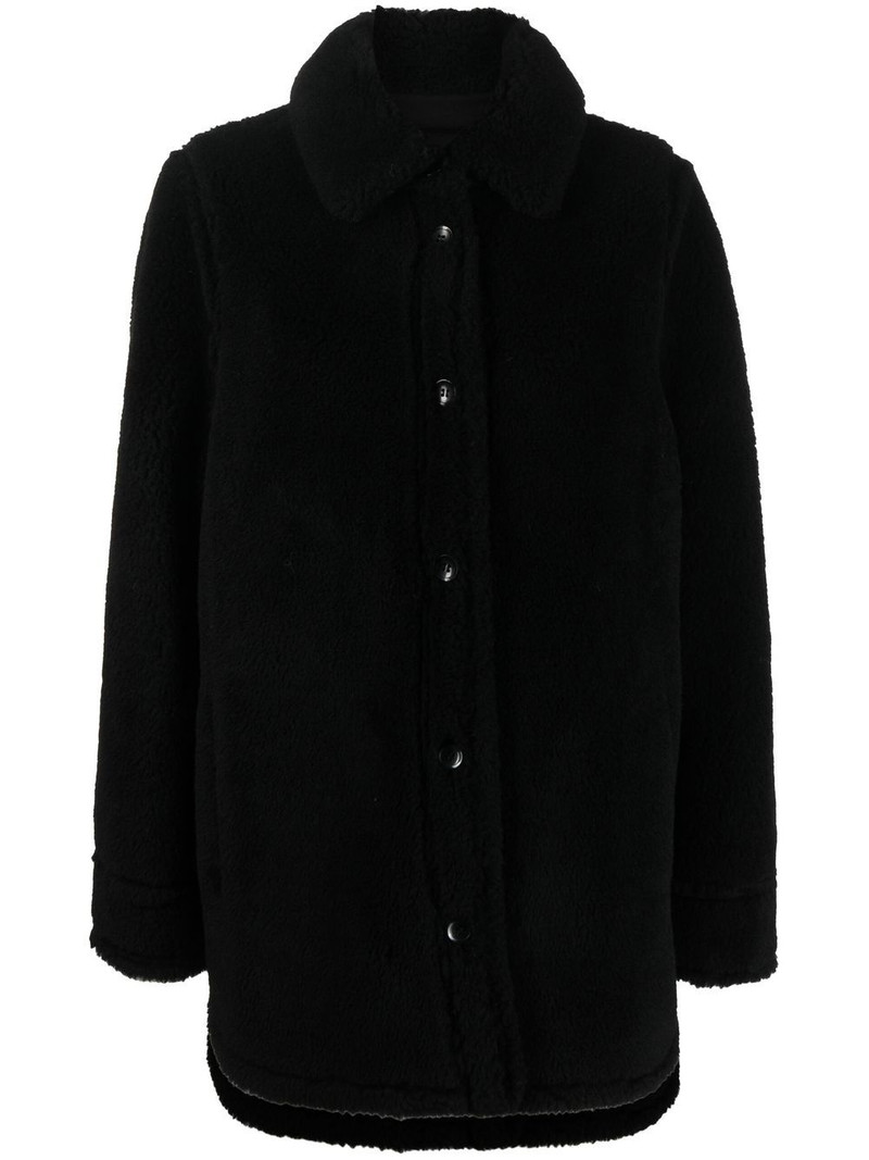 Vernon single-breasted wool coat 1