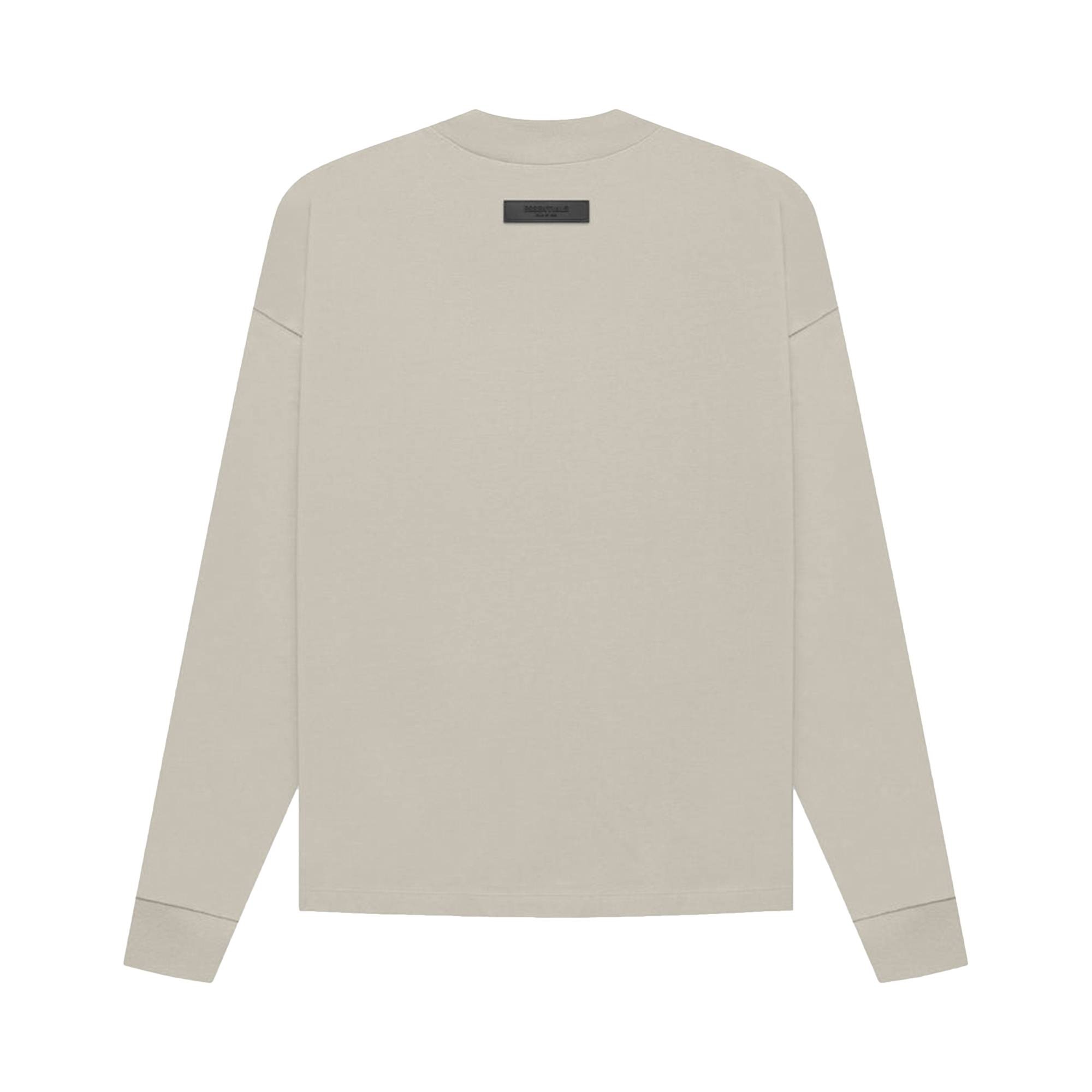 Fear of God Essentials Long-Sleeve Tee 'Smoke' - 2