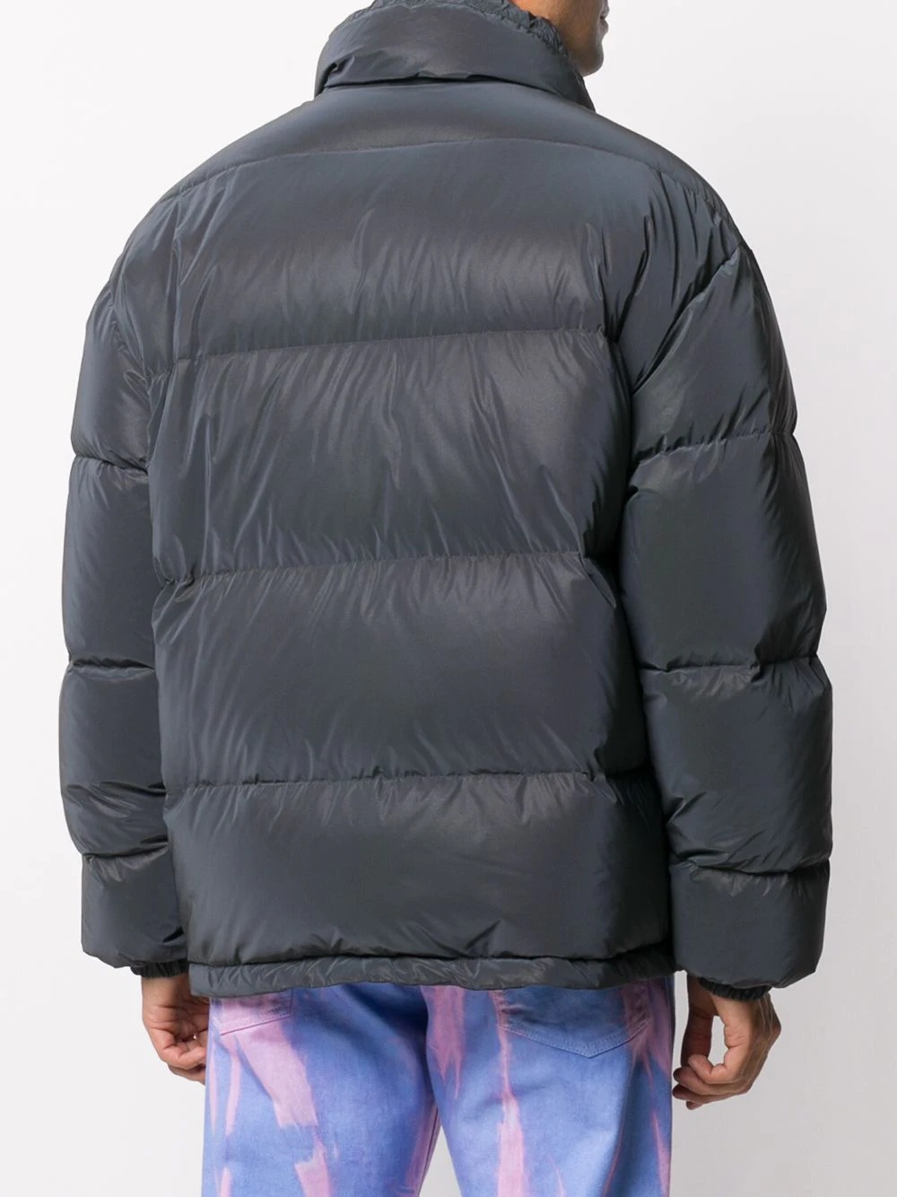 stand-up collar puffer jacket - 4