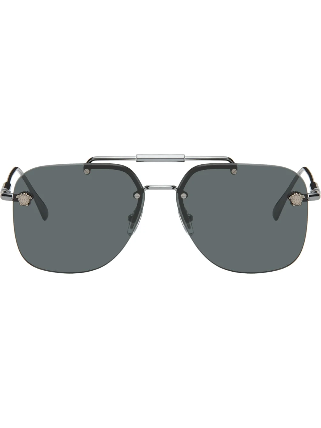 Gunmetal Medusa Pilot Sunglasses - 1