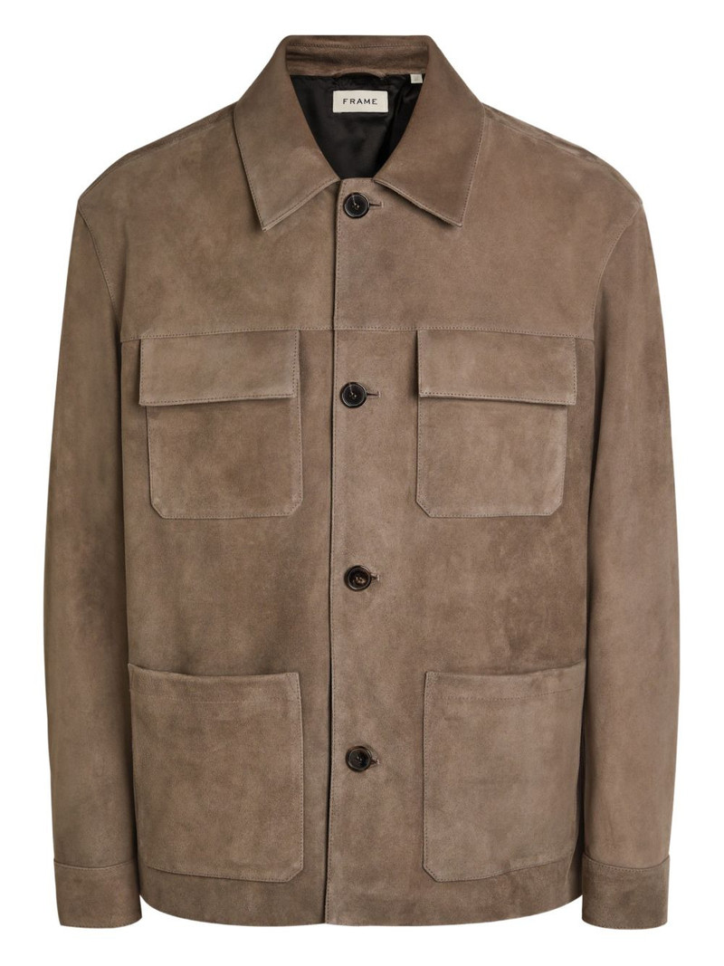 patch-pocket suede jacket 1