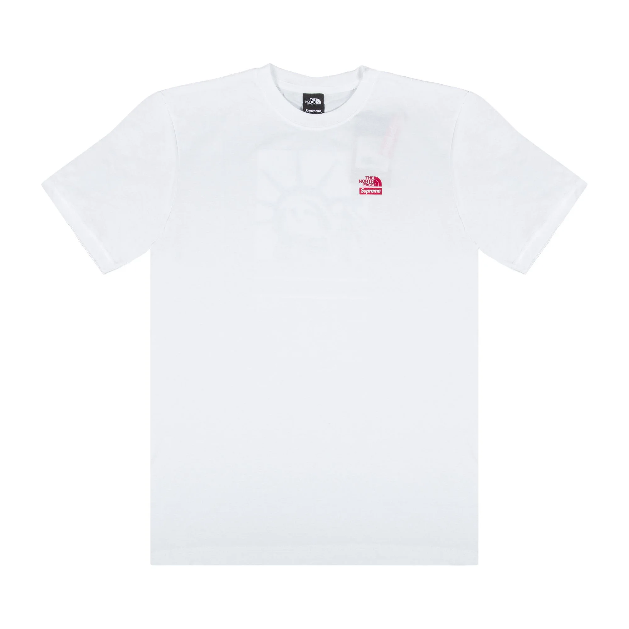 Supreme x The North Face Statue Of Liberty T-Shirt 'White' - 1