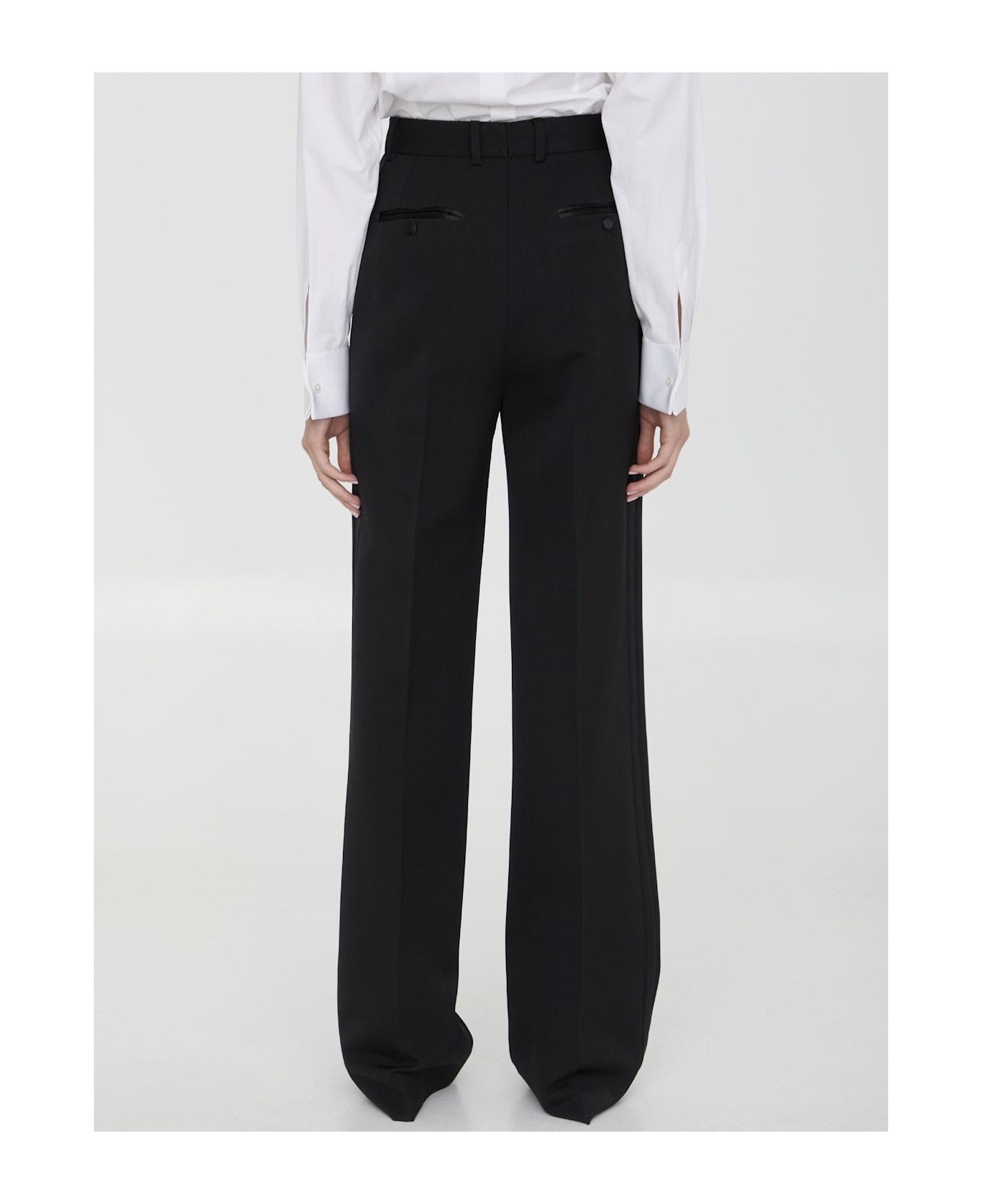Gabardine Tuxedo Pants - 4