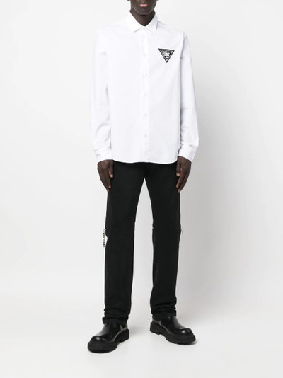 VERSACE JEANS COUTURE logo button-down shirt outlook