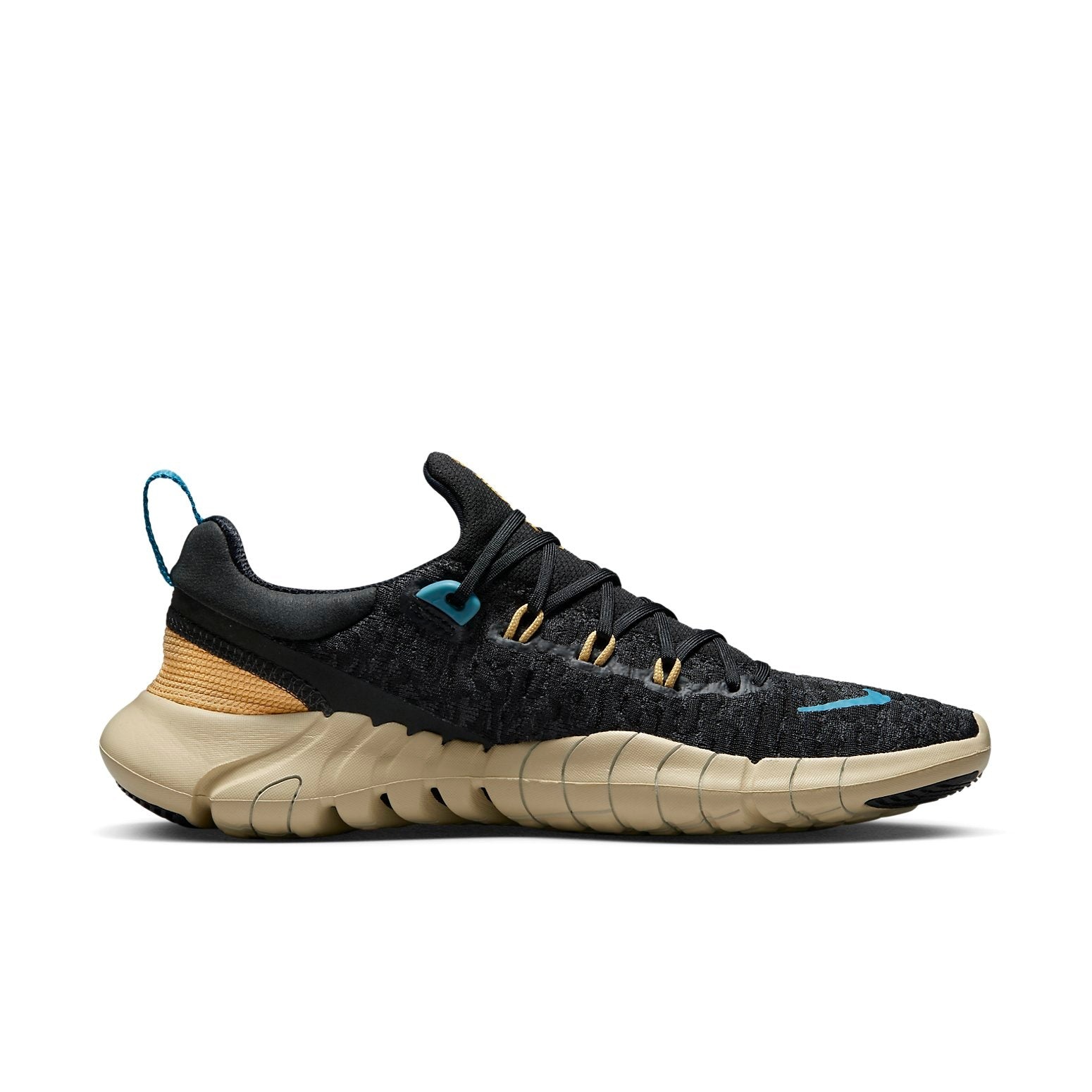 (WMNS) Nike Free Run 5.0 Next Nature 'Black Noise Aqua' CZ1891-008 - 2