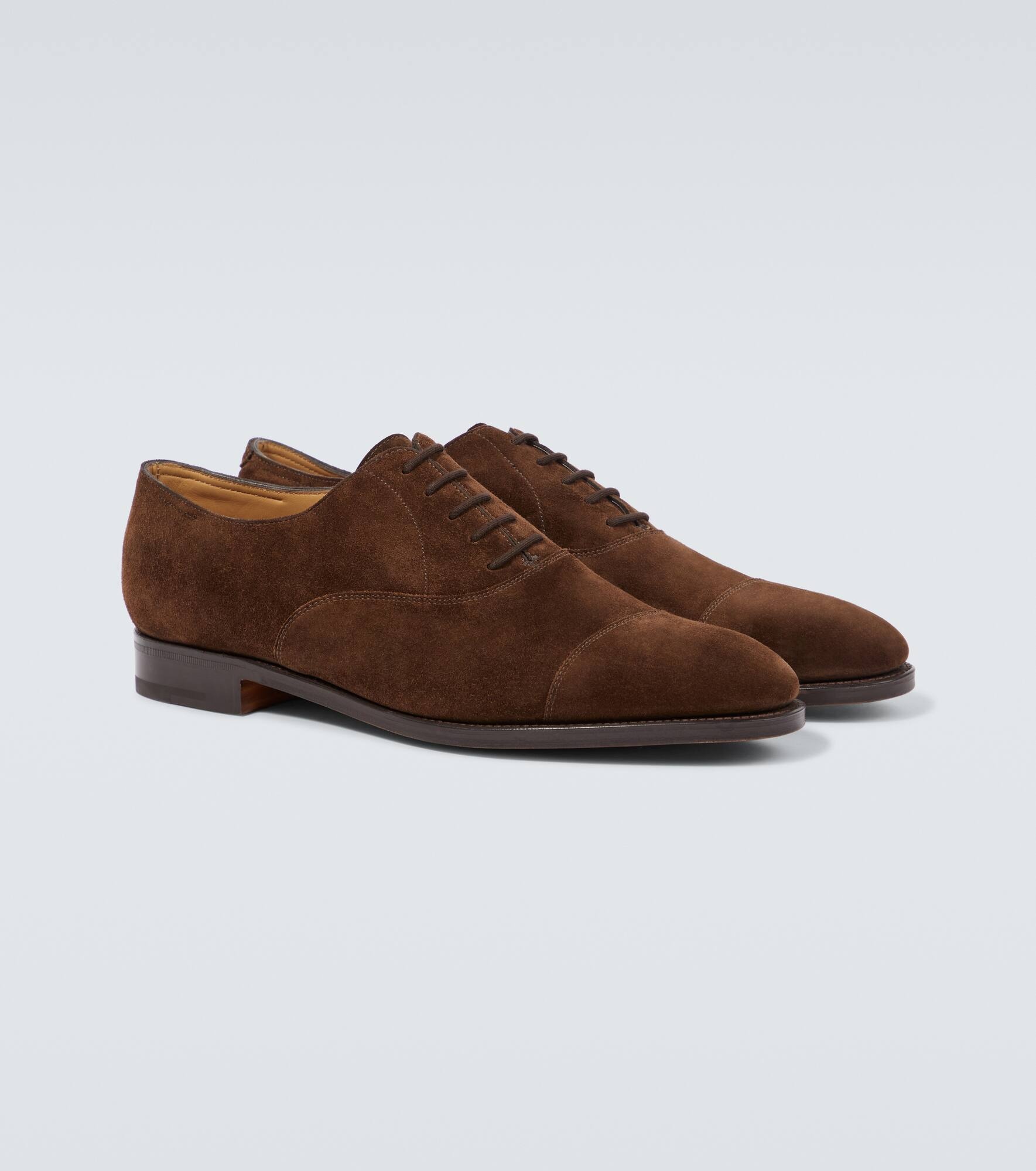 City II suede Derby shoes - 5