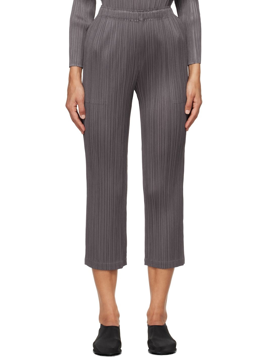 Gray Monthly Colors September Trousers - 1