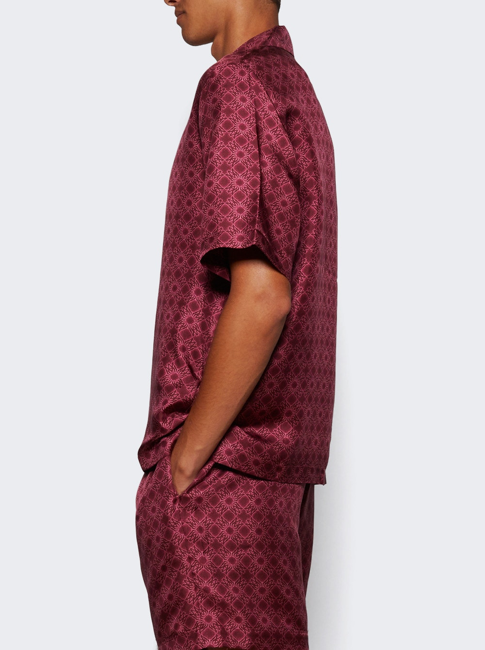 Ma Quad Bowling Shirt Wine - 3