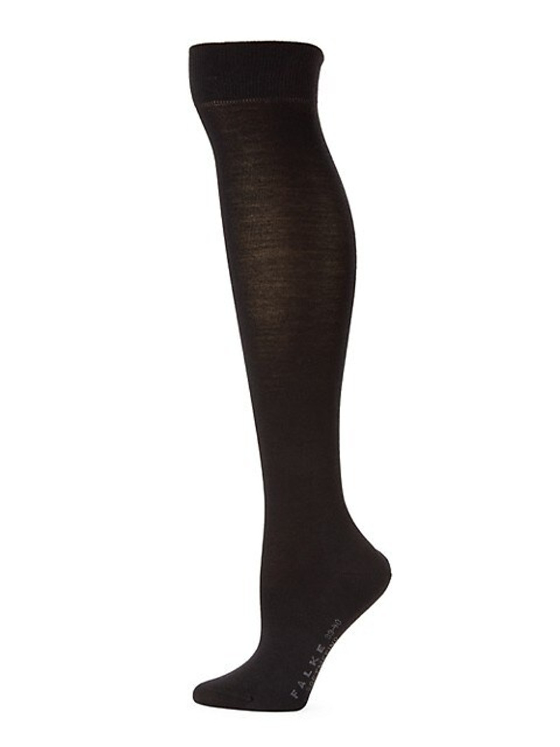 Stretch-Wool Knee-High Socks 1
