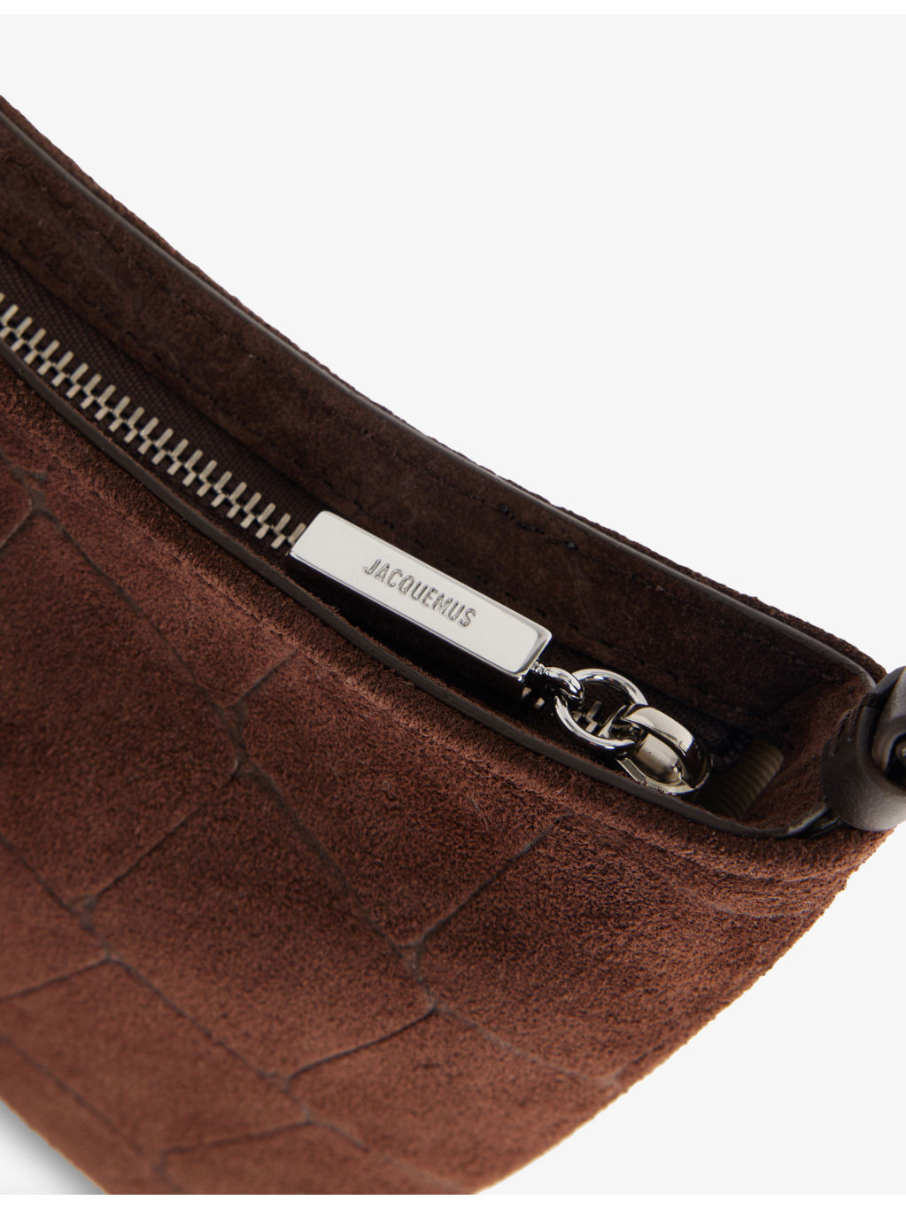 Le Bisou Perle Suede Shoulder Bag - 8