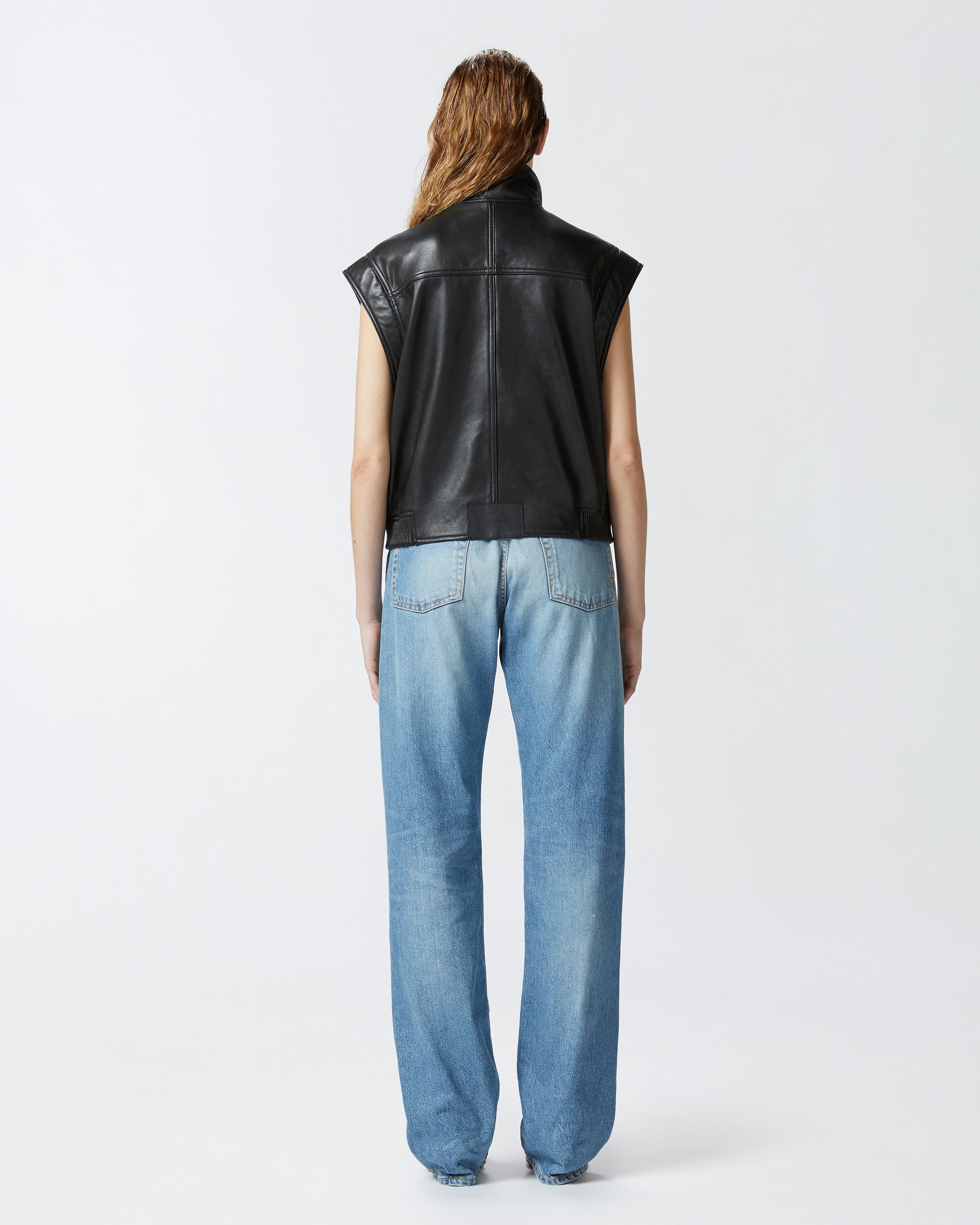 NAPPA LEATHER BIKER JACKET - 4