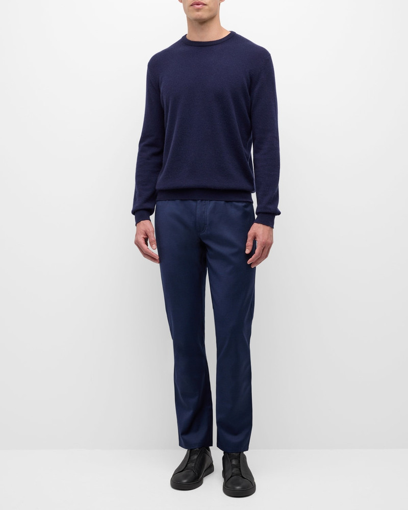 ZEGNA Men's Oasi Cashmere Crewneck Sweater outlook