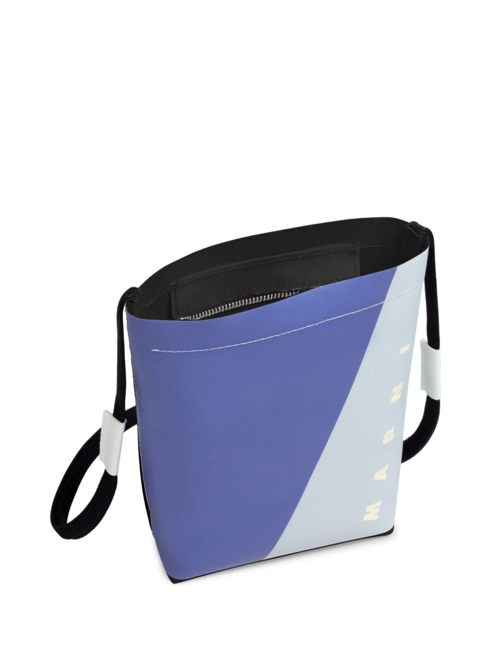 colour-block logo shoulder bag - 5