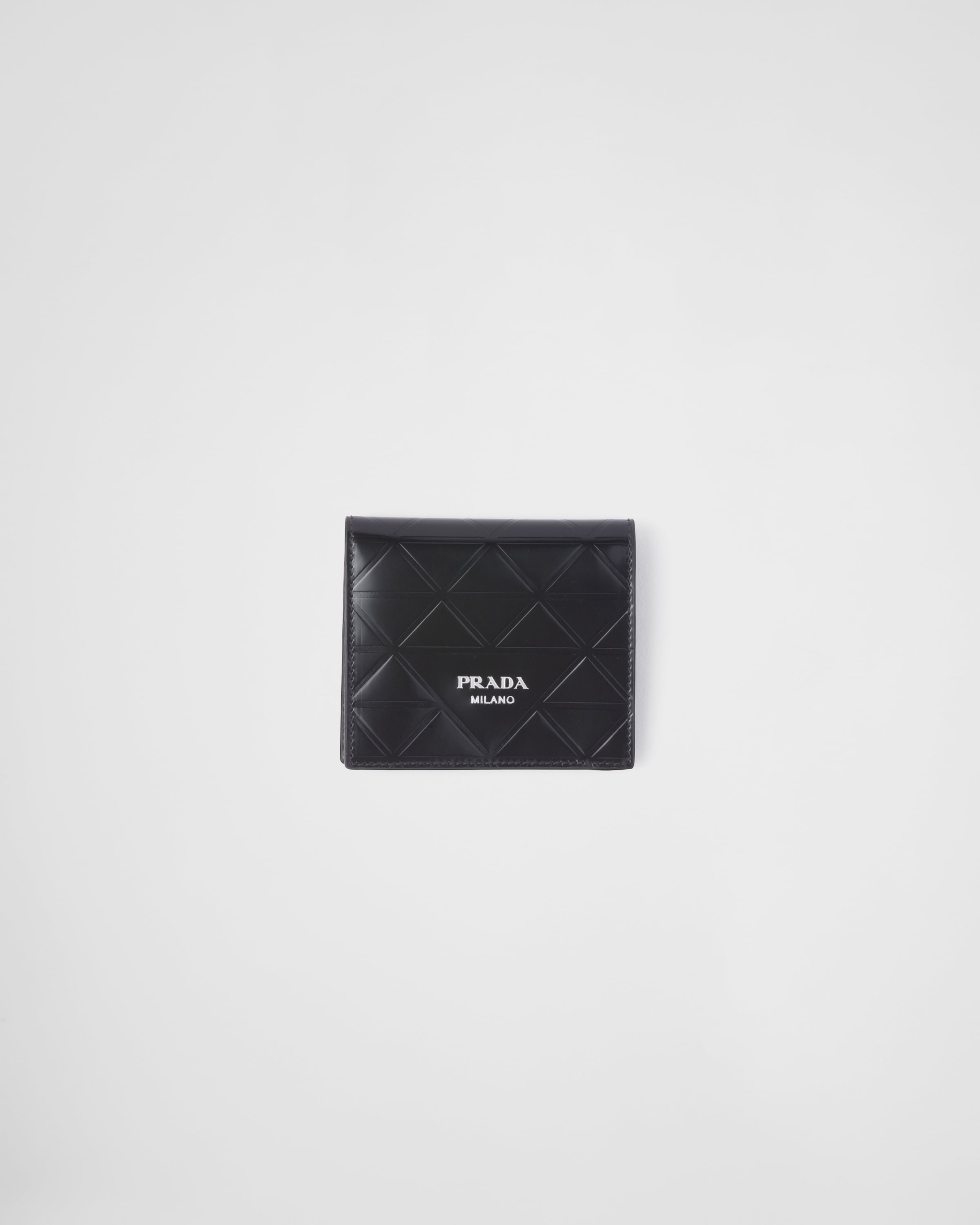 Brushed leather wallet - 1