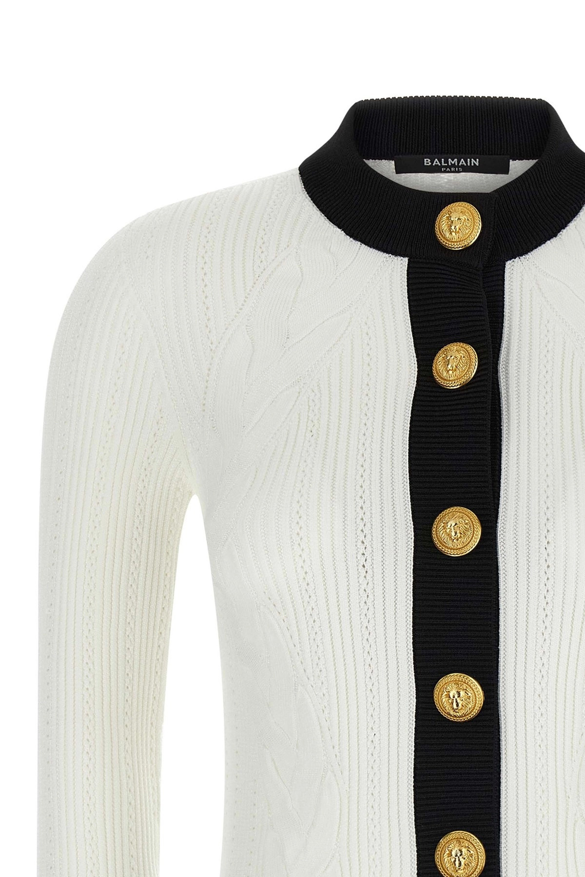 Two-tone cardigan - 4