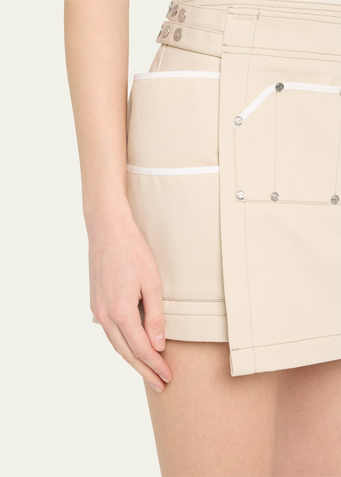 Wrap Toolbelt Mini Skirt - 5