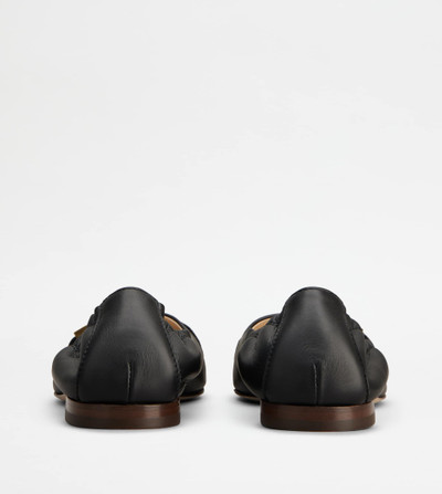 Tod's BALLERINAS IN LEATHER - BLACK outlook