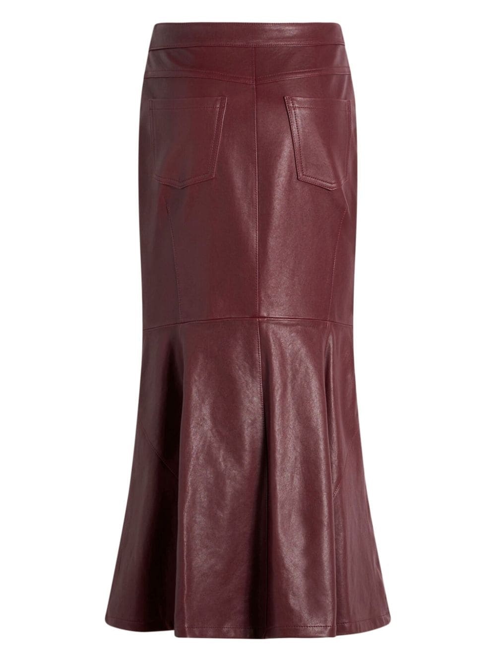 mermaid leather skirt - 7
