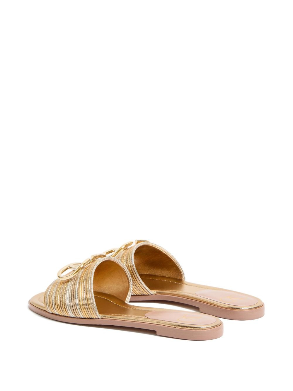 VLogo flat sandals - 3