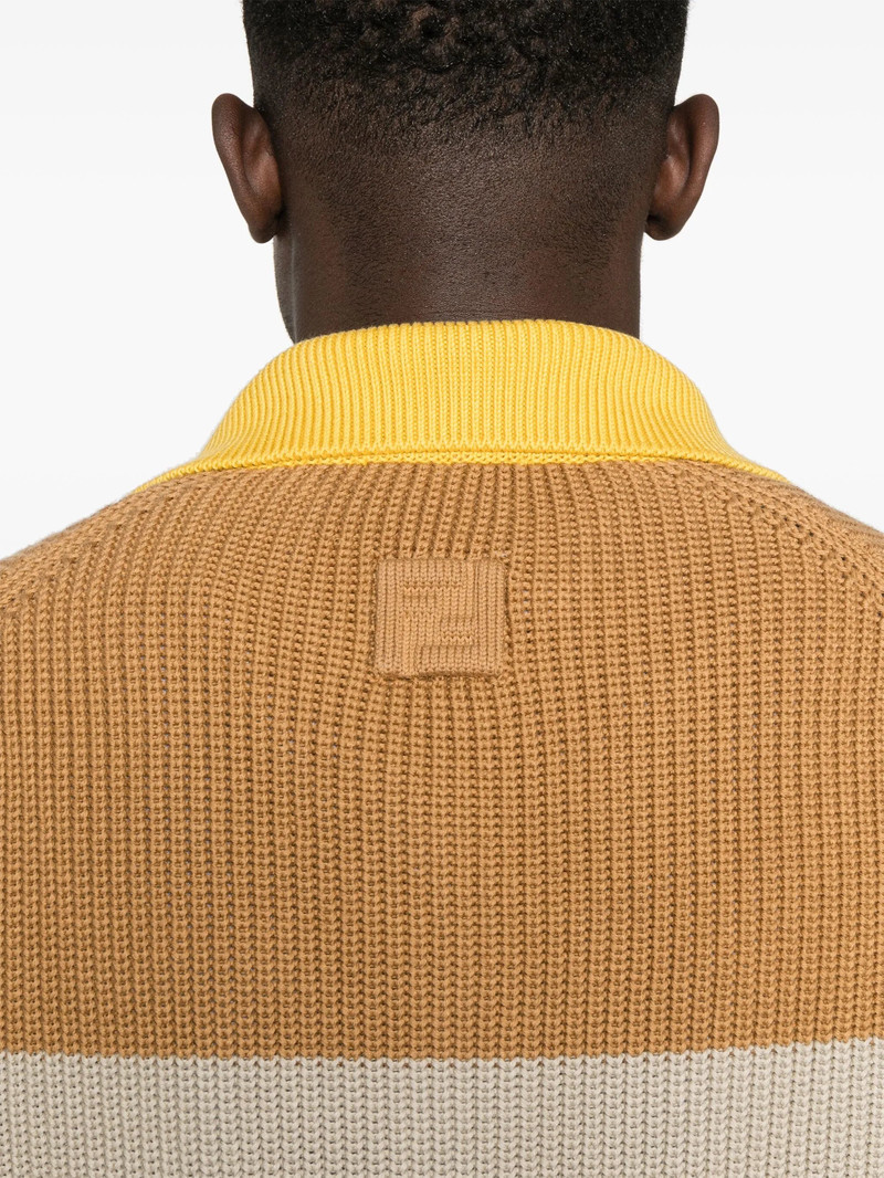 FENDI Striped Polo Shirt outlook