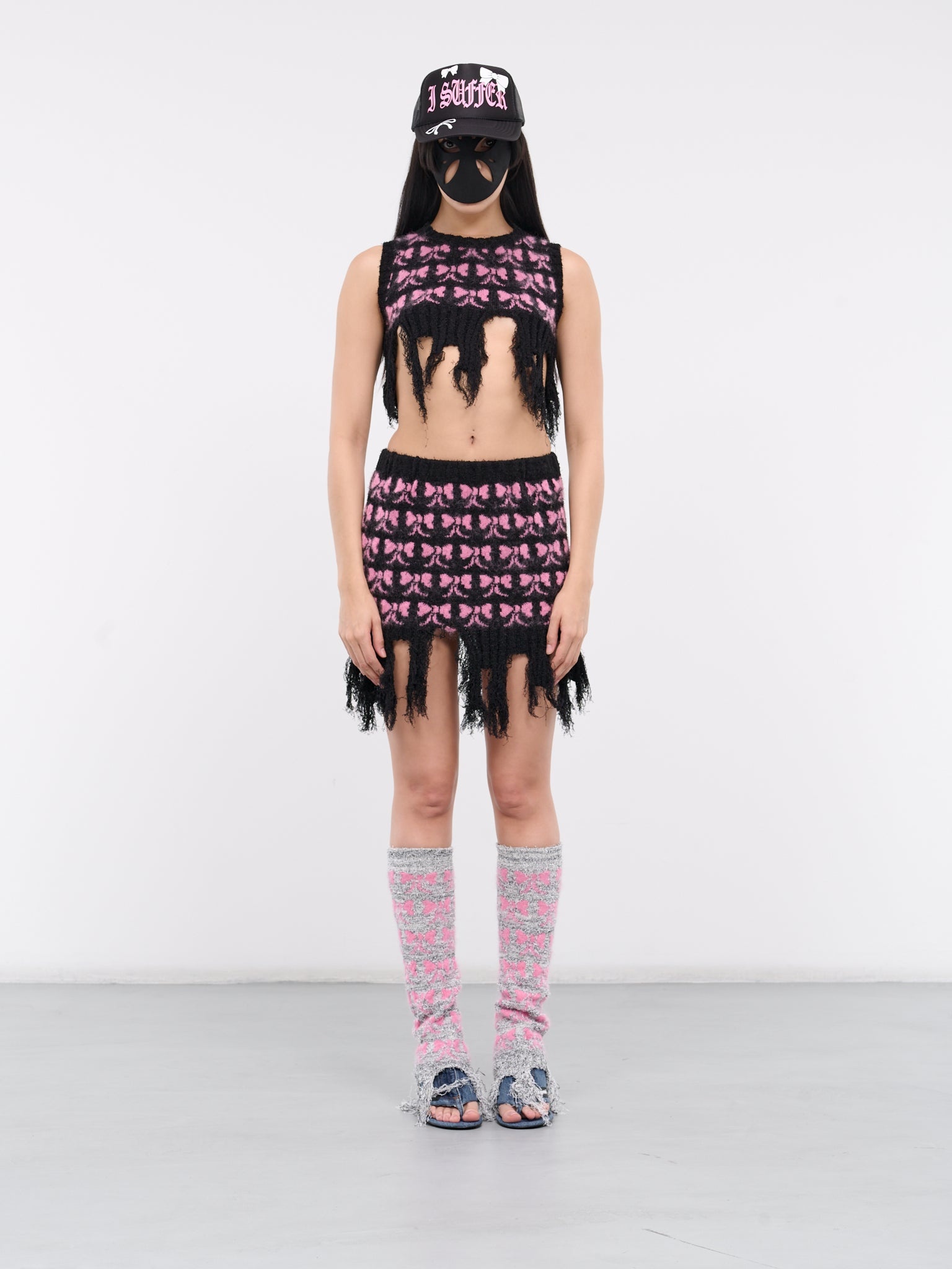 ASHLEY WILLIAMS Bow Reaper Mini Skirt | REVERSIBLE