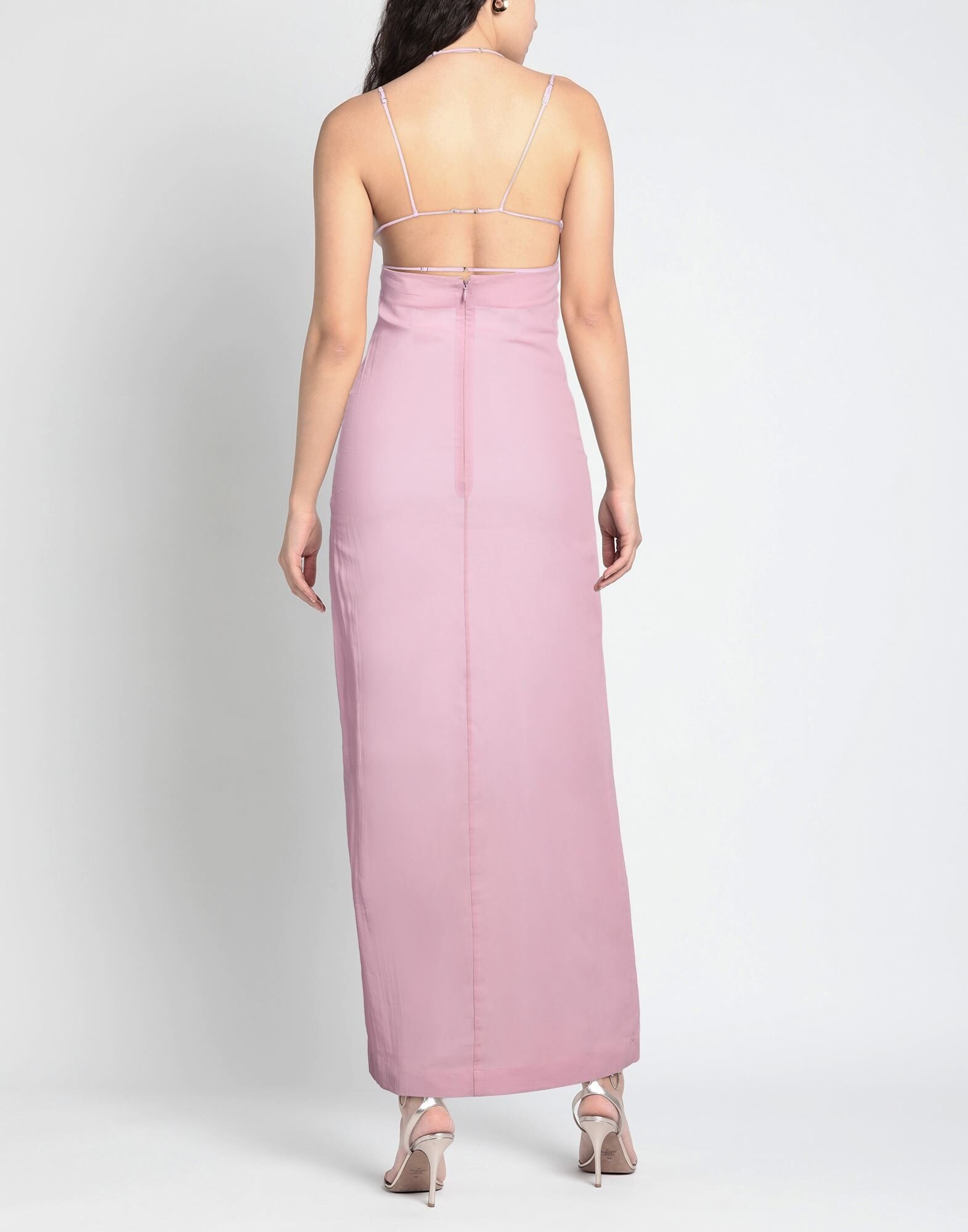 Pink Women's Long Dress - 3