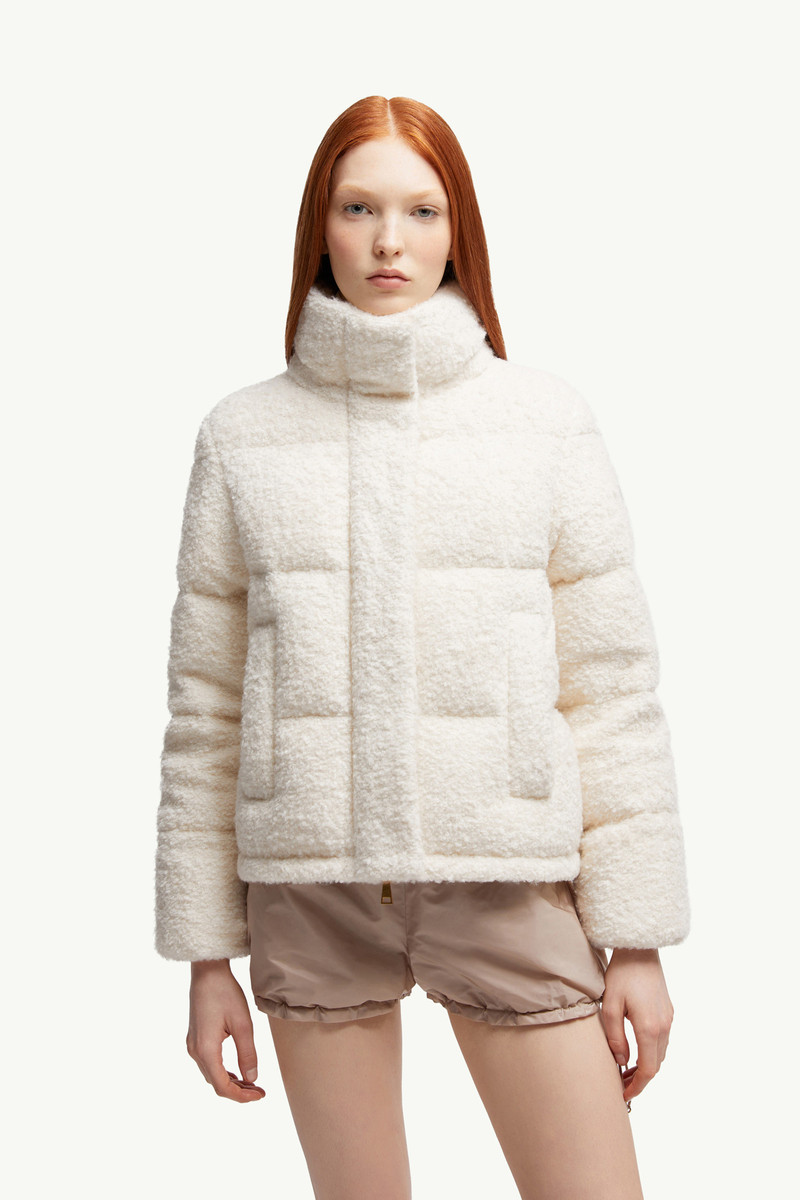 Virieu Bouclé Hooded Short Down Jacket 6