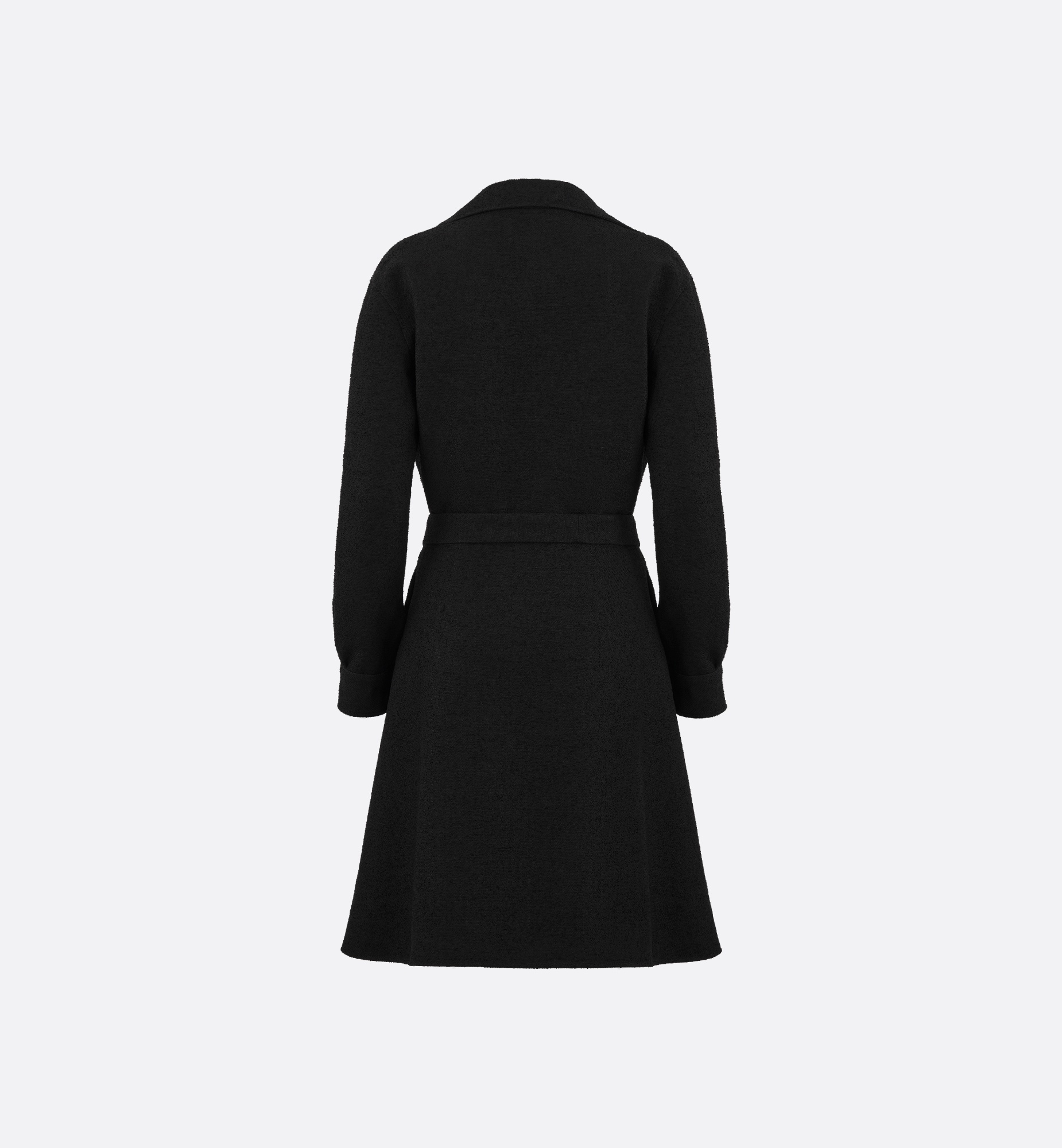 Belted Flared Dress - 2