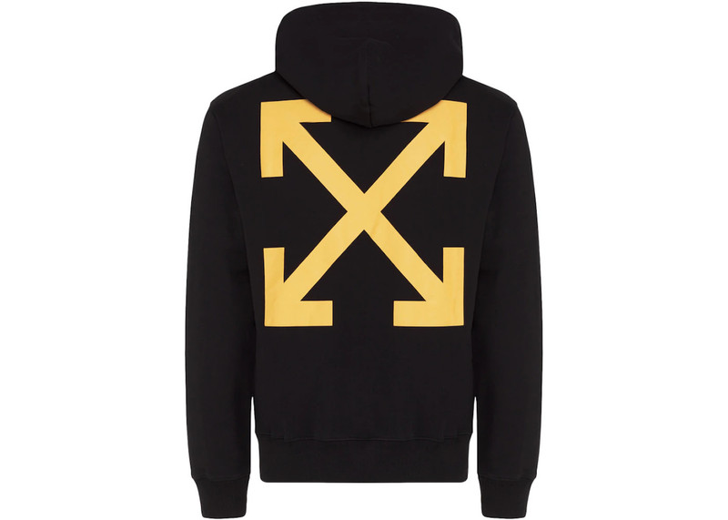 Off-White OFF-WHITE Arrows Caravaggio Annunciation Slim Hoodie Black/Multi outlook